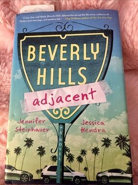 Beverly Hills Adjacent hardcover Book - Blue/Green Cover